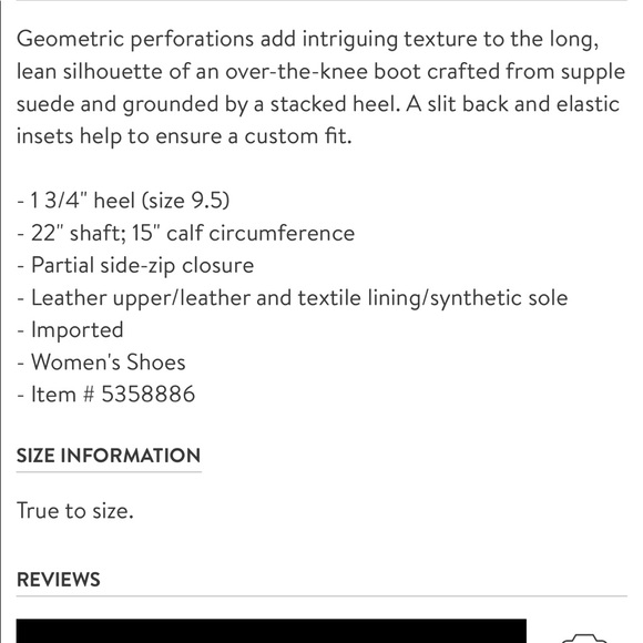 Vince Camuto Karinda Over the Knee Suede Boot - Picture 7 of 7